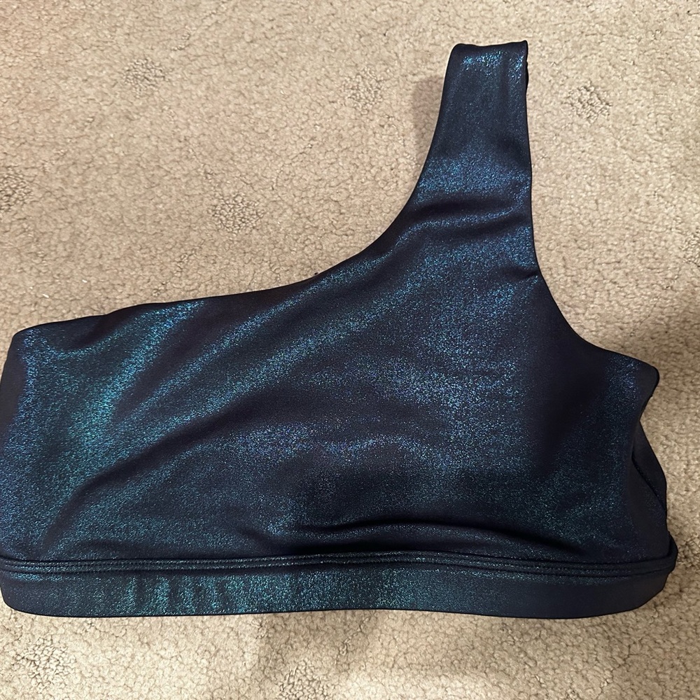 Beach riot, one shoulder sports bra